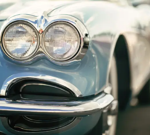 Coverage for Show Cars Classic car displayed at show