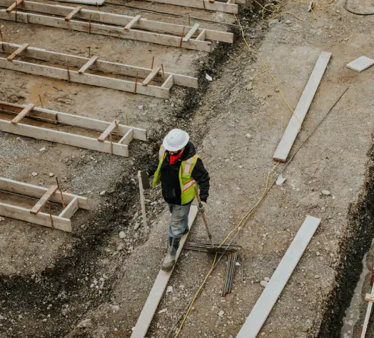 Insurance for Tulsa Contractors Contractor working on construction site